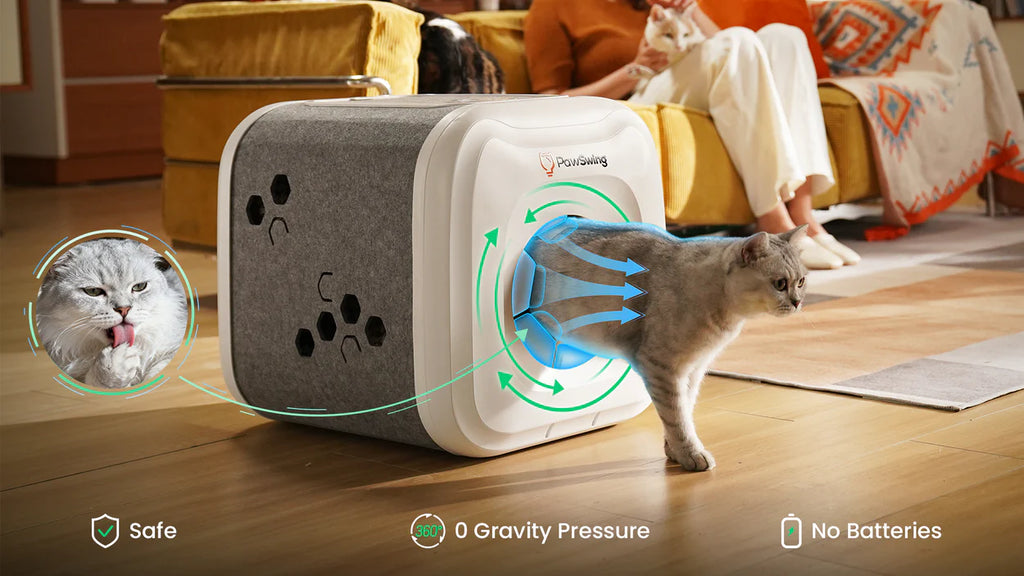 PawSwing Neo Self Grooming Cat House
